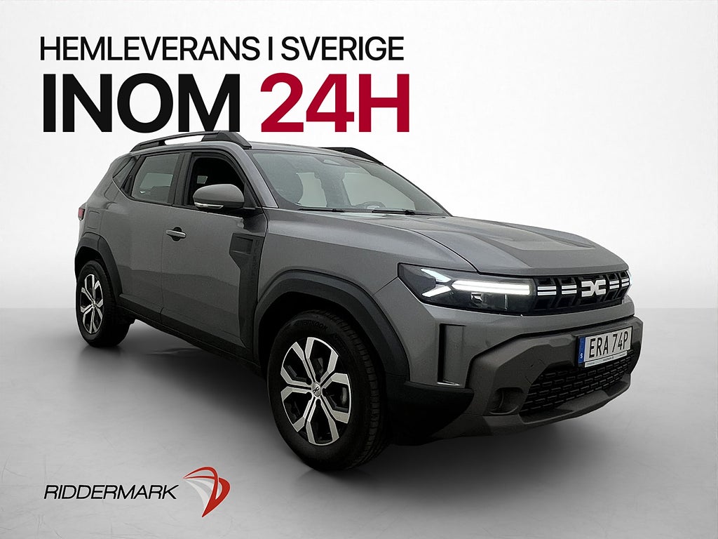 Dacia Duster 1.2 TCe 131hk Kamera CarPlay Rattvärme Dragkrok