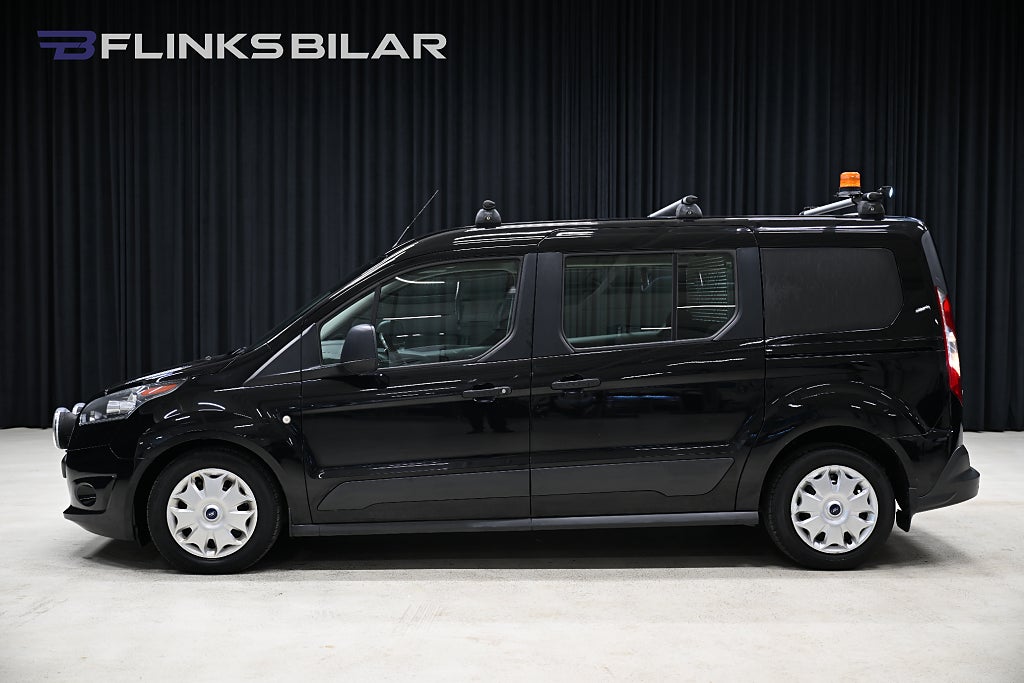 Ford Connect Tourneo 100HK L2 5-Sits|Drag|Värmare|Dubbeldörr|Lågmil|Leasbar