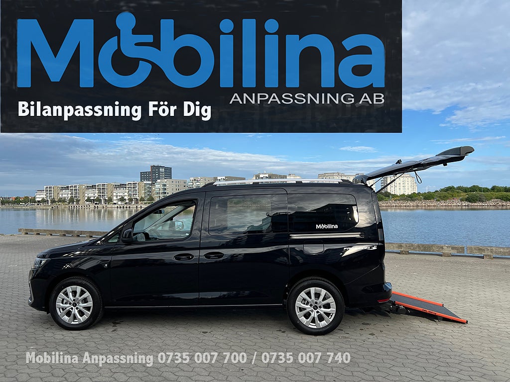 Ford Tourneo Connect (Caddy) Handikappanpassad Rullstolsbil 