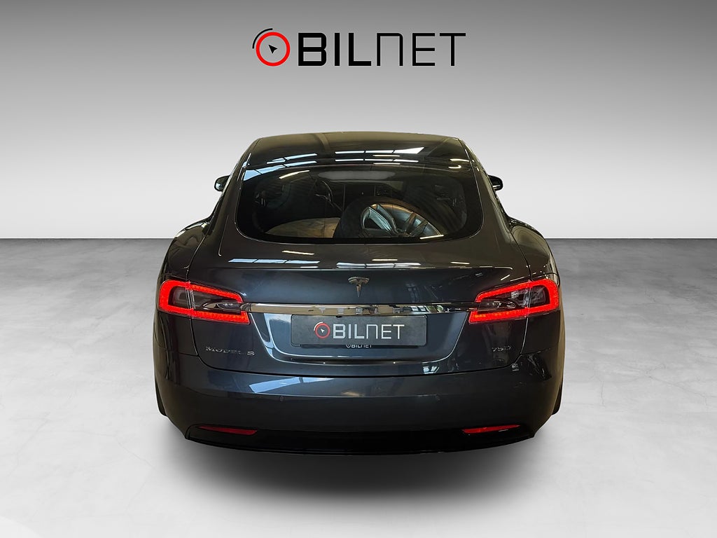 Tesla Model S 75D AWD CCS FastCharge Pano Luftfj AP Batterigaranti