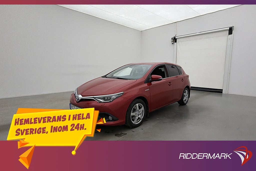 Toyota Auris Hybrid e-CVT 136hk Active Plus Kamera Navi