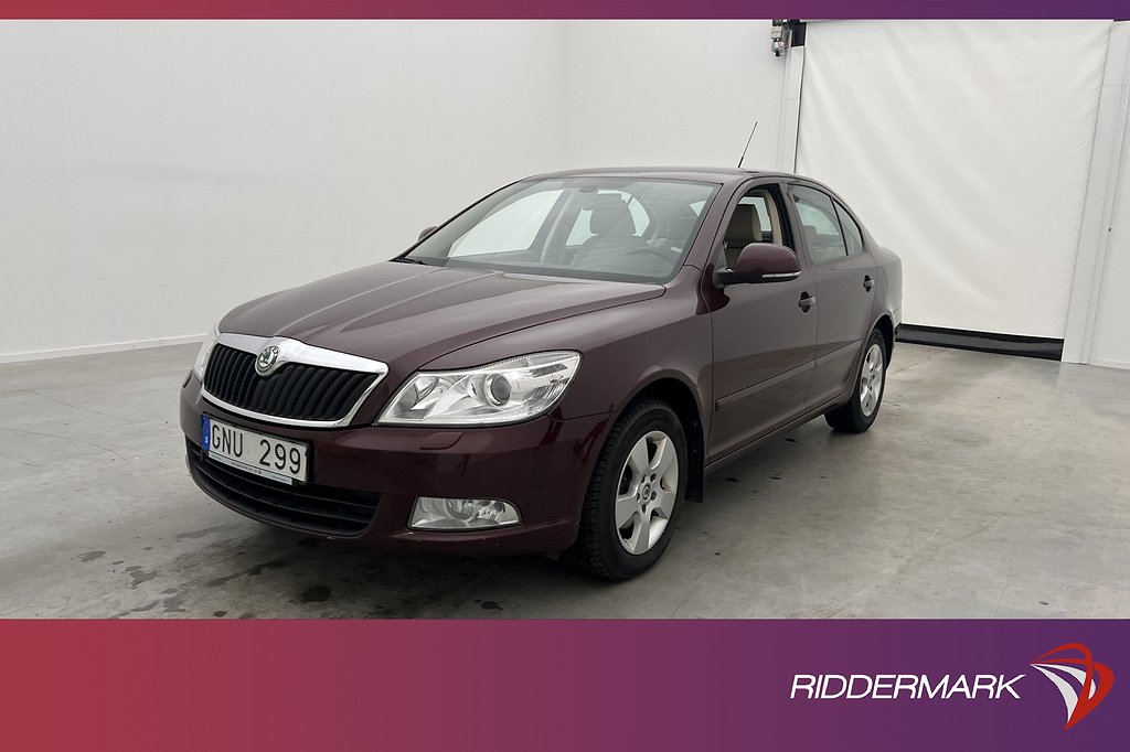 Skoda Octavia 1.8 TSI 160hk Elegance Värmare Sensorer Drag