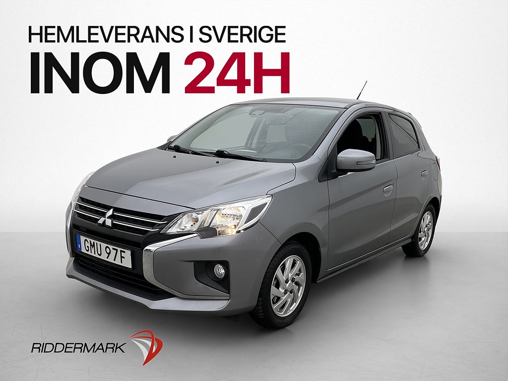 Mitsubishi Space Star 1.2 71hk Comfort Farthållare Keyless