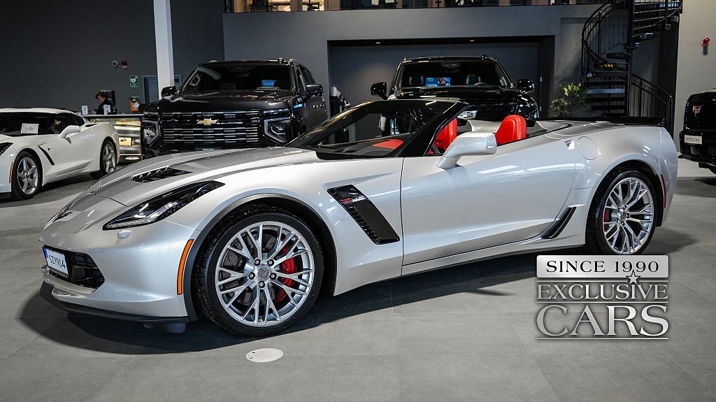 Chevrolet Corvette Z06 Convertible 660HK / Svensksåld