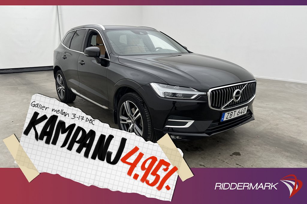 Volvo XC60 T5 AWD Inscription VOC Skinn Drag 4,95% Ränta