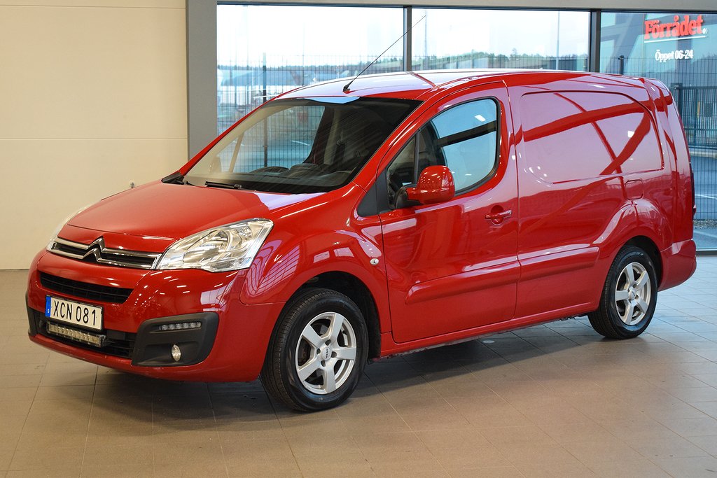 Citroën Berlingo L2 1,6 HDi Automat 3-sits Dragkrok