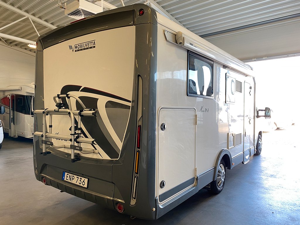 Mobilvetta Kea P63 / Queensbed / Solcell / Utedusch - Mobilvetta