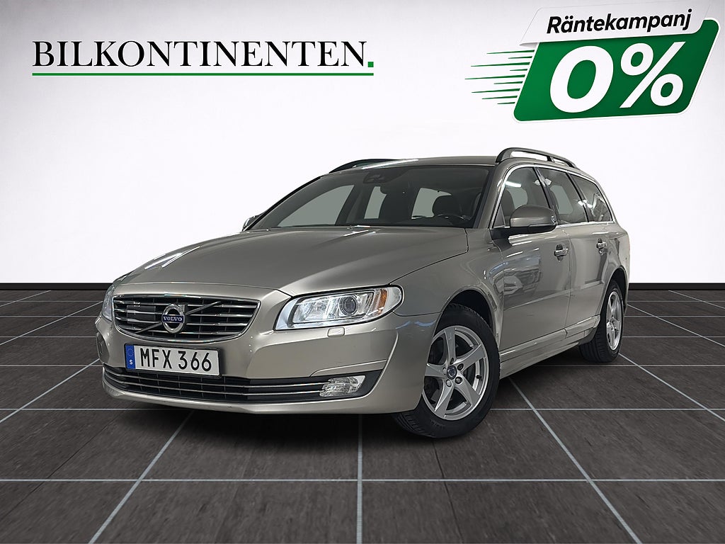 Volvo V70 D4 Momentum Classic 1-Brukare *KAMPANJ 0%* Värmare Drag