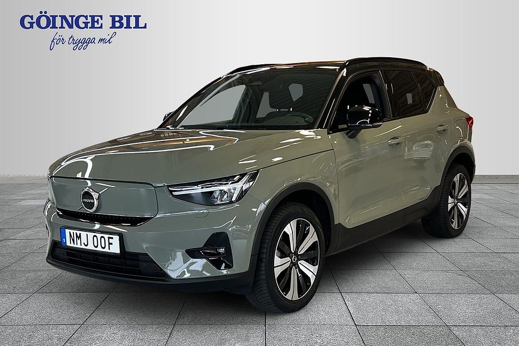 Volvo XC40 Recharge Single Motor 3.95% KAMPANJRÄNTA Plus Edition/ Värmep/ R