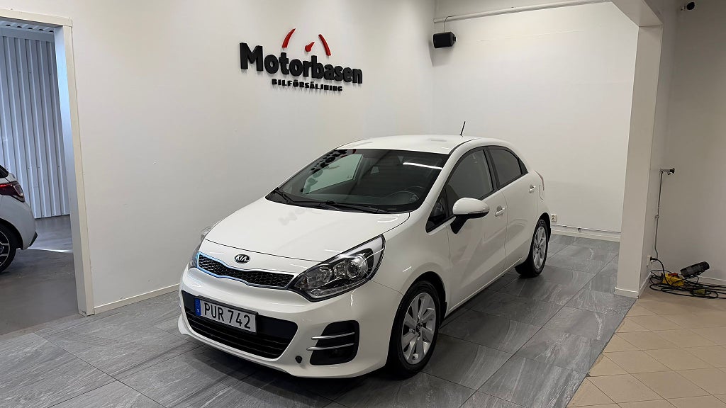 Kia Rio 5-dörrar 1.2 CVVT GLS | Lågmil| Motorvärmare 