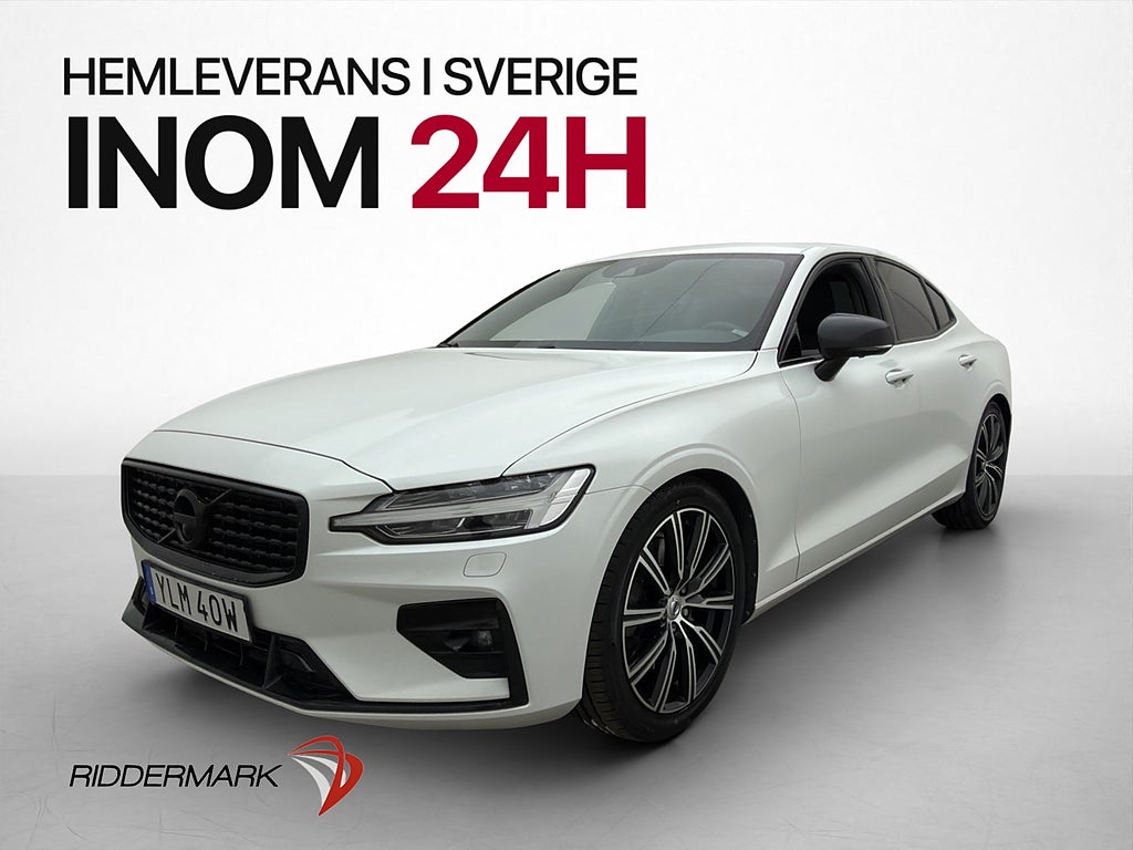 Volvo S60 T5 AWD R-Design VoC Värmare H/K Massage Skinn 360°