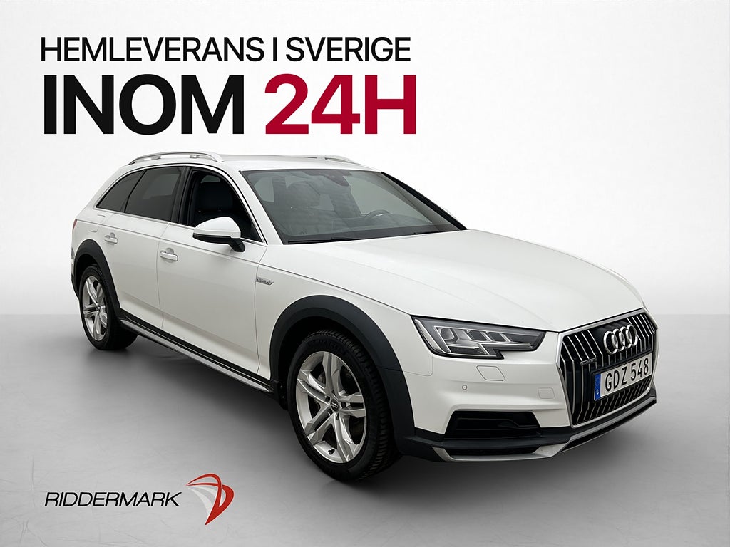 Audi A4 Allroad TDI Quattro Proline Värmare Dragkrok Cockpit