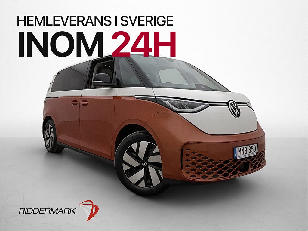 Volkswagen ID. Buzz Pro 82kWh Värm CARPLAY B-Kamera Moms