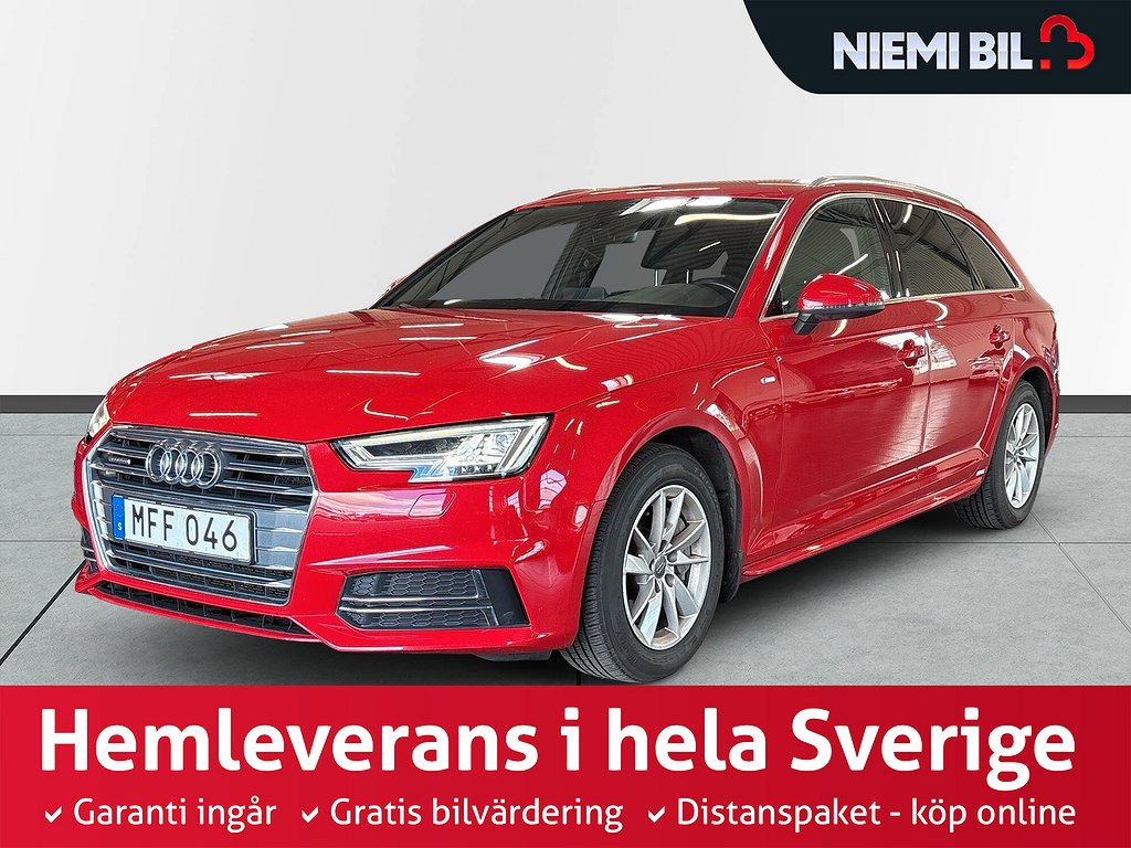 Audi A4 Avant 2.0 TDI quattro S Tronic S&V-hjul/Värmare