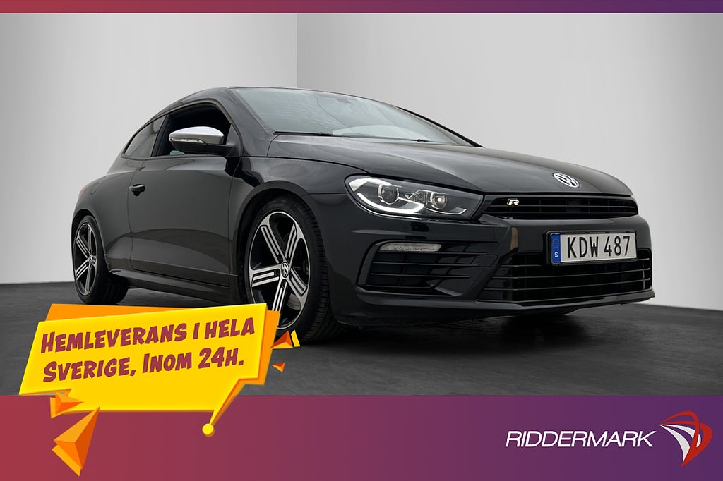 Volkswagen Scirocco R TSI 280hk Kamera Sensorer CarPlay