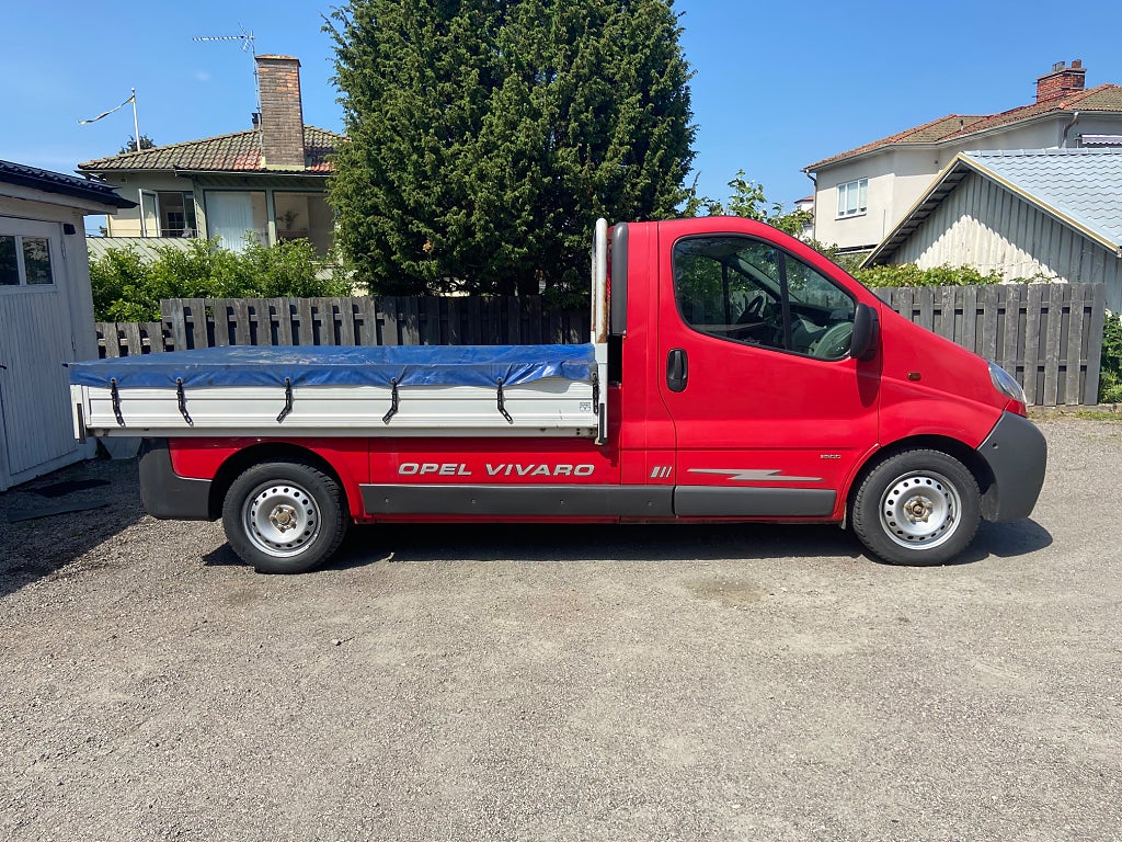 Opel Vivaro Pickup 1.9 DTI Euro 5 Låga mil/ Få ägare byte/avbet