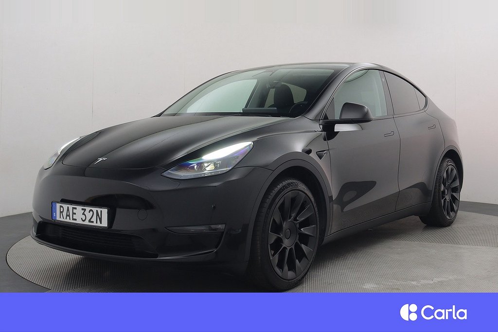 Tesla Model Y Long Range AWD Autopilot 20" Pano V-Hjul