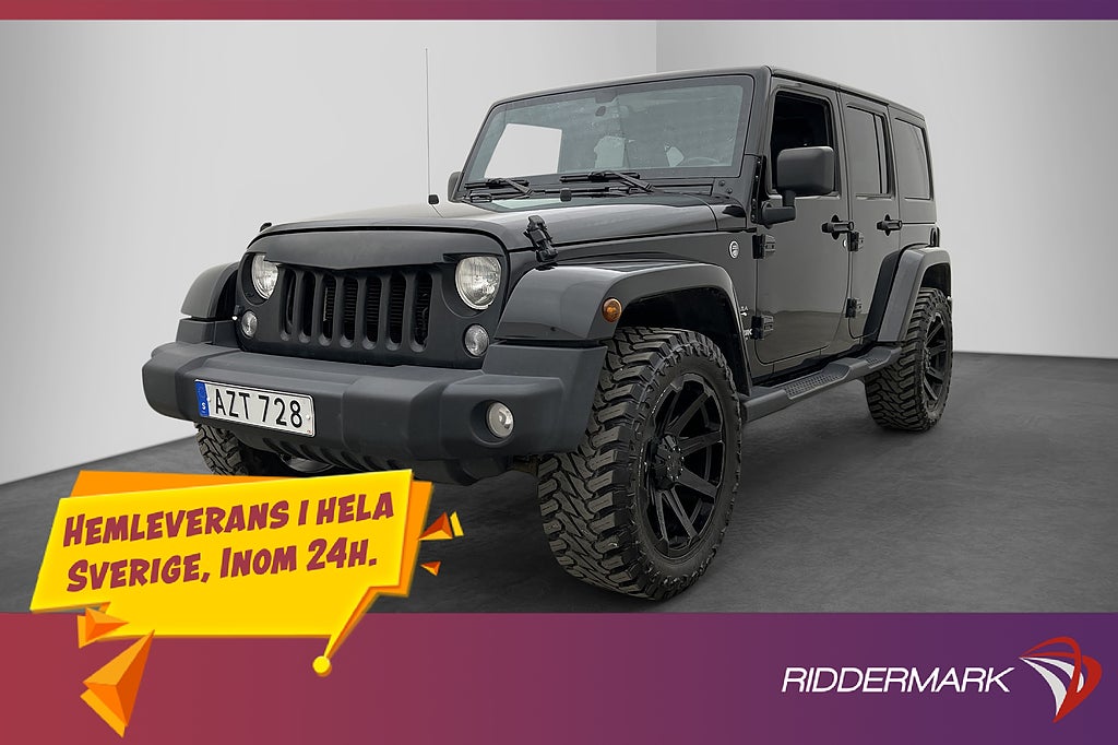 Jeep Wrangler Unlimited 3.6 4WD 284hk Sahara Hardtop Alpine