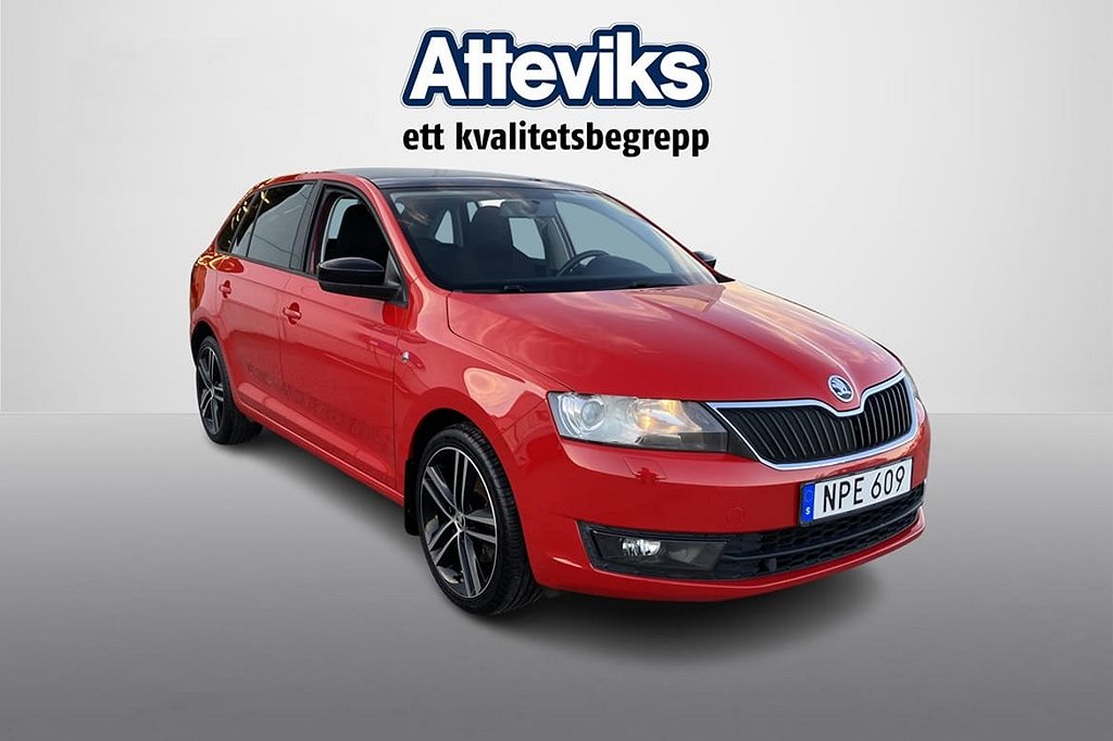 Skoda Rapid Spaceback 1.2 TSI 105hk *Drag*panorama*