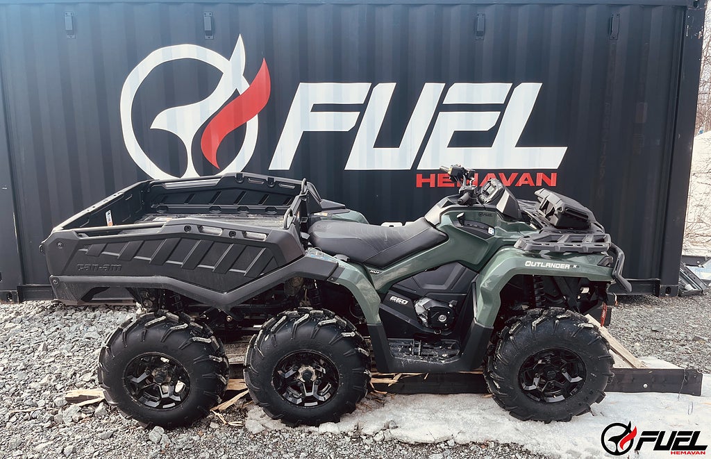 Can-Am Outlander 650 6X6 XU T Fri Frakt