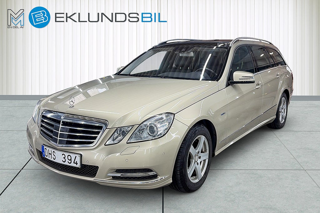 Mercedes-Benz E 350 T CDI BE Pano Elegance Line Exclusive 265hk Läder 