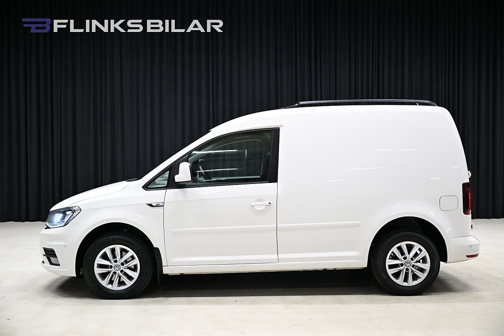 Volkswagen Caddy 2.0 TDI 75HK Nedlackad|DrivePremium|Drag|Värmare|Moms