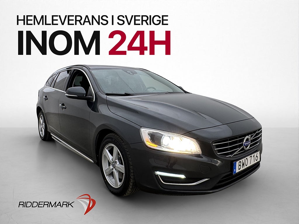 Volvo V60 D4 181hk Momentum P-Sensorer Farthållare Värmare