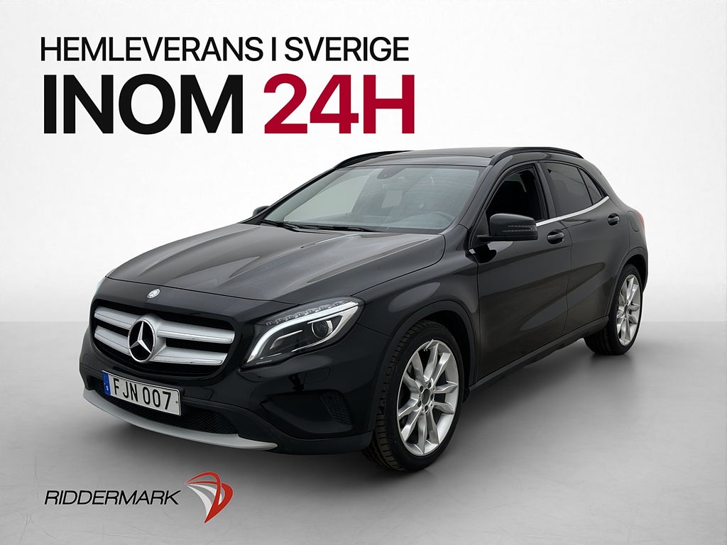 Mercedes-Benz GLA 220 4M Panorama Värmare Kamera Skinn Drag