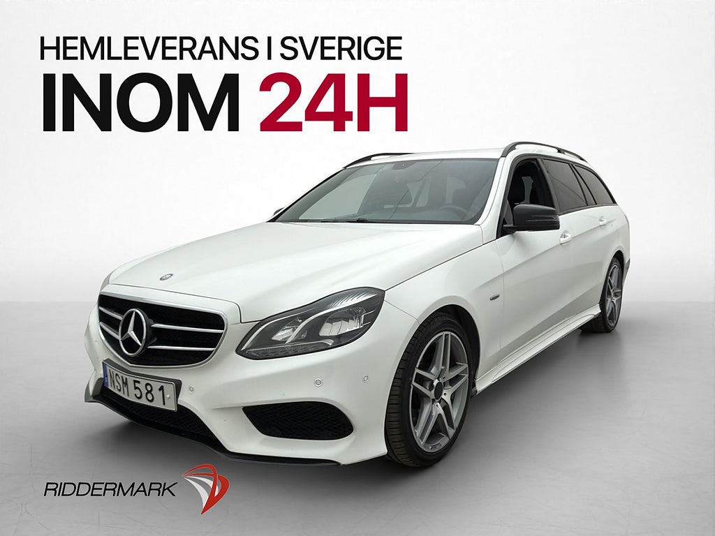 Mercedes-Benz E 220 T 170hk AMG Sport Dragkrok D-Värmare