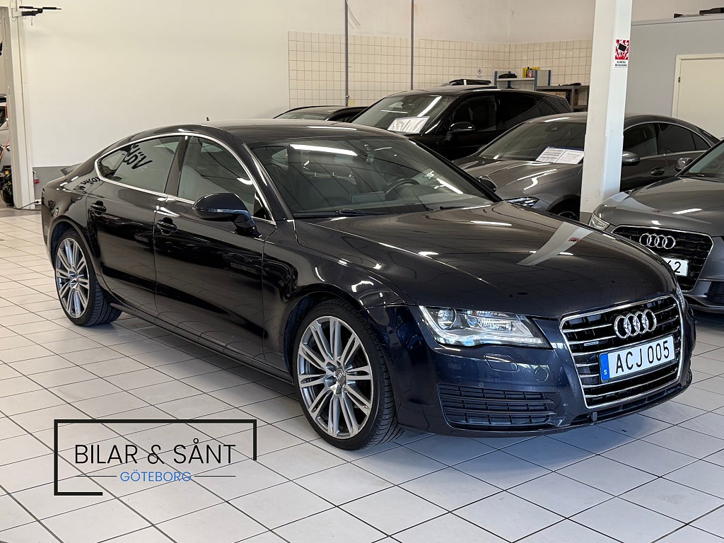 Audi A7 Sportback 3.0 TDI V6 quattro S Tronic Navi Läder Drag