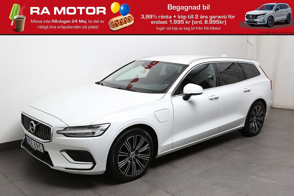 Volvo V60 Recharge T6 Inscription Exp AWD VOC Drag Leasbar 2021