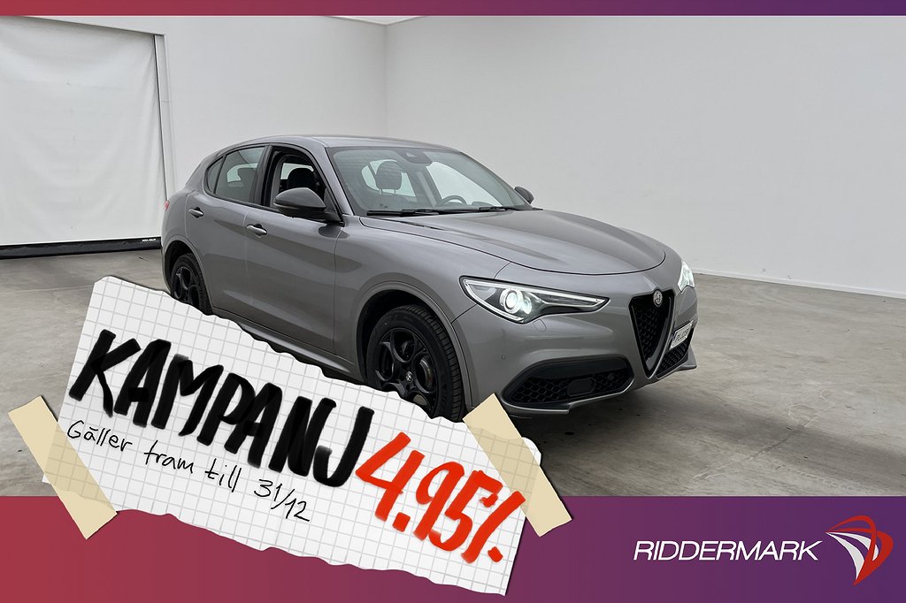 Alfa Romeo Stelvio 2.0 T Q4 280hk Skinn B-Ka 4,95% Ränta