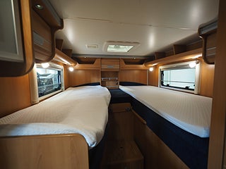 Husbil-integrerad Dethleffs Globebus 10 av 20