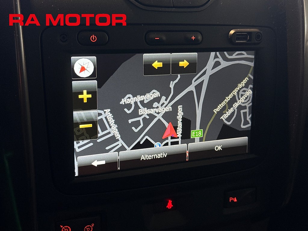 Dacia Duster 1.2 TCe 125hk | Drag | Navi | P-sensorer | M&K Värmare 2015