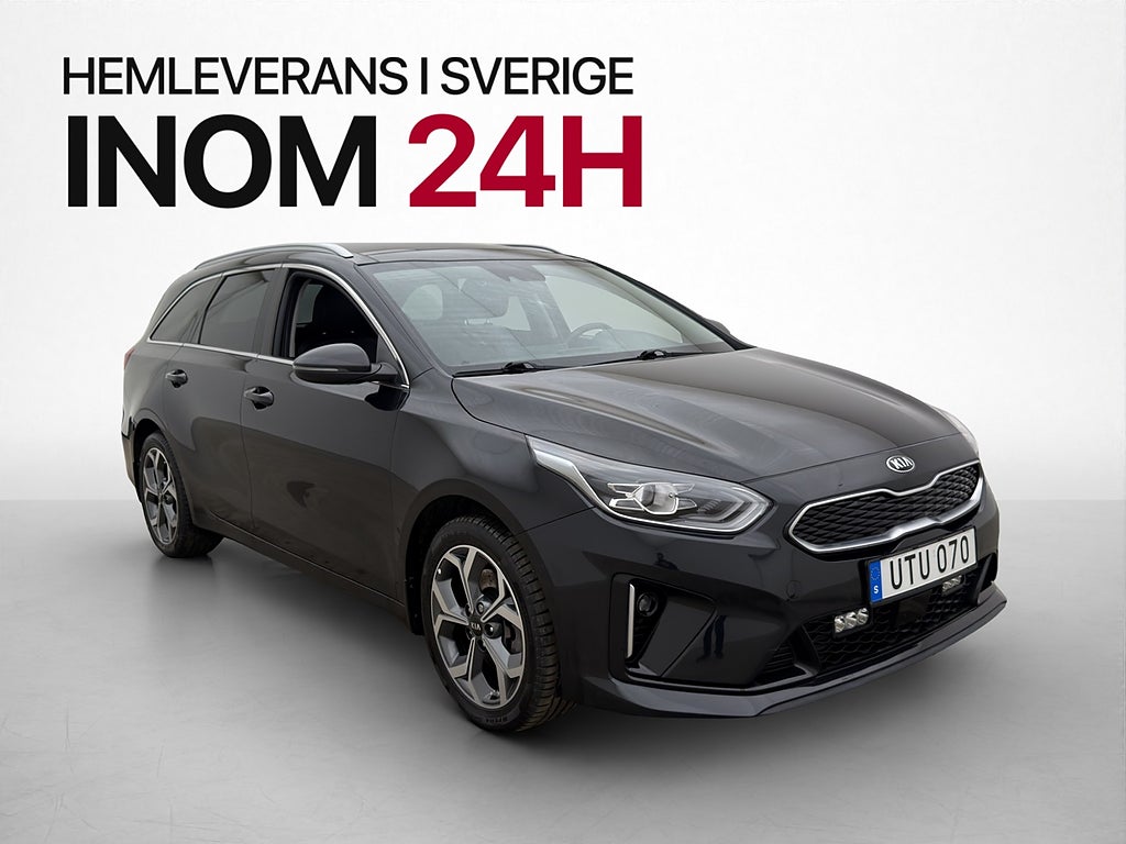 Kia Ceed Plug-In Plus 2 Panorama Skinn Kamera Drag CarPlay