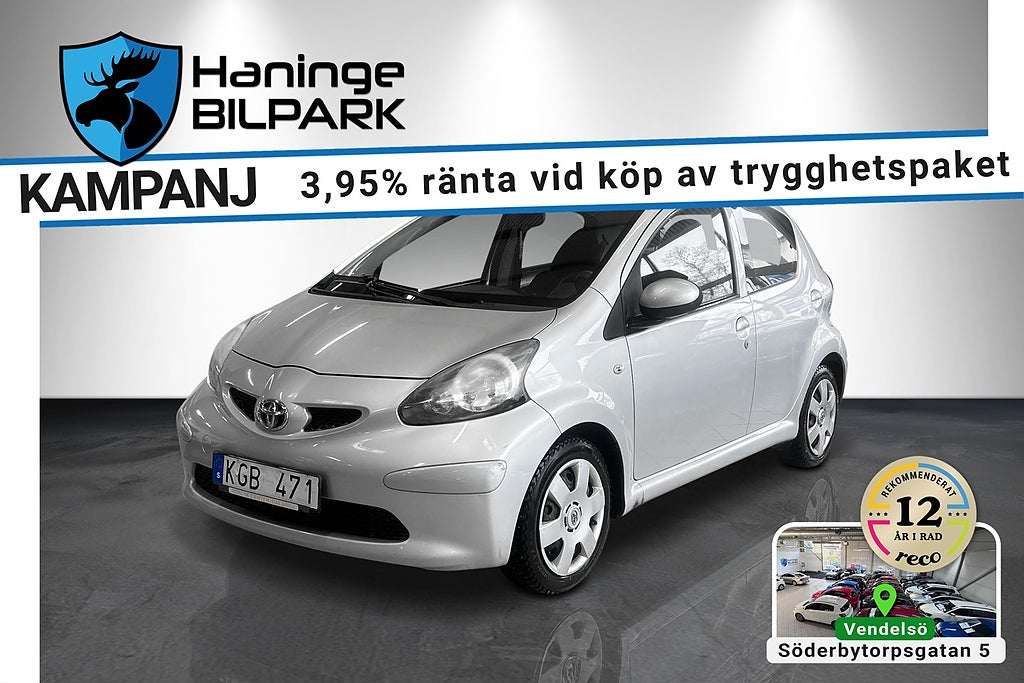 Toyota Aygo 5-dr 1.0 VVT-i  /KAMKEDJA /SUPERDEAL fr 3,95%