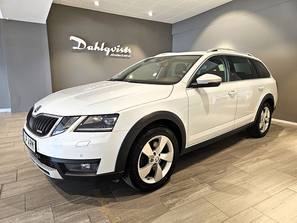 Skoda Octavia Scout 2.0 TDI DSG 184hk | V-hjul Drag Värmare