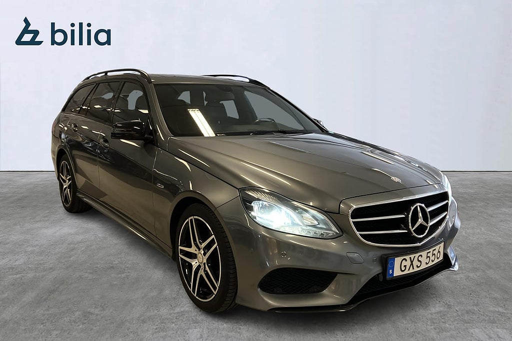 Mercedes-Benz E Dragkrok/AMG line/Backkamera/Navigation/P...