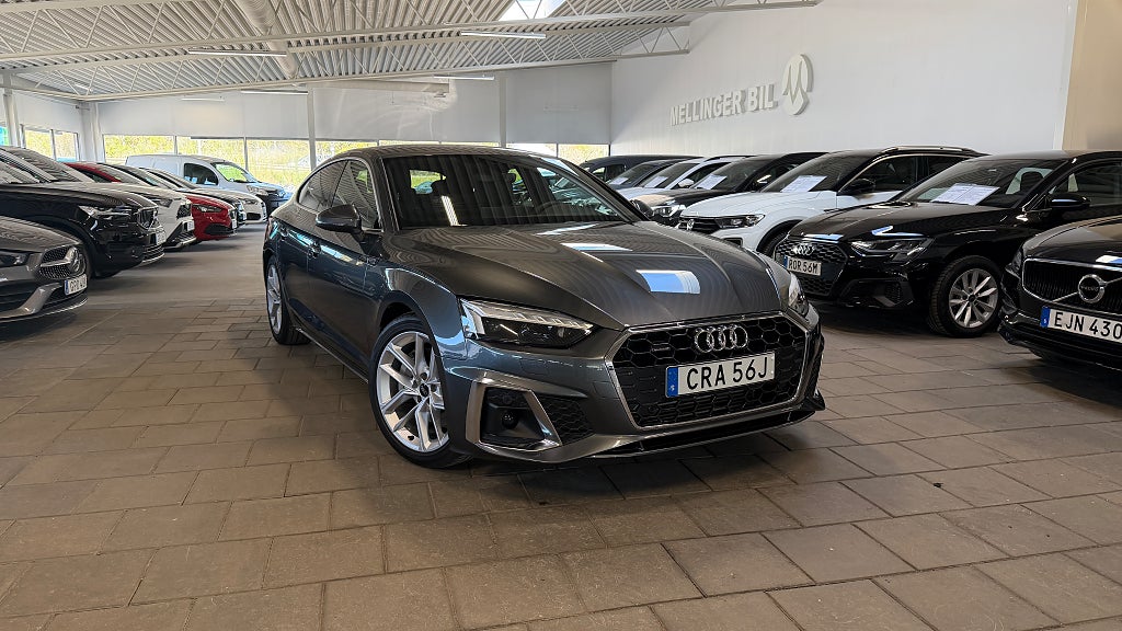 Audi A5 Sportback 45 TFSI Q 265hk S Tronic S Line Matrix Drag