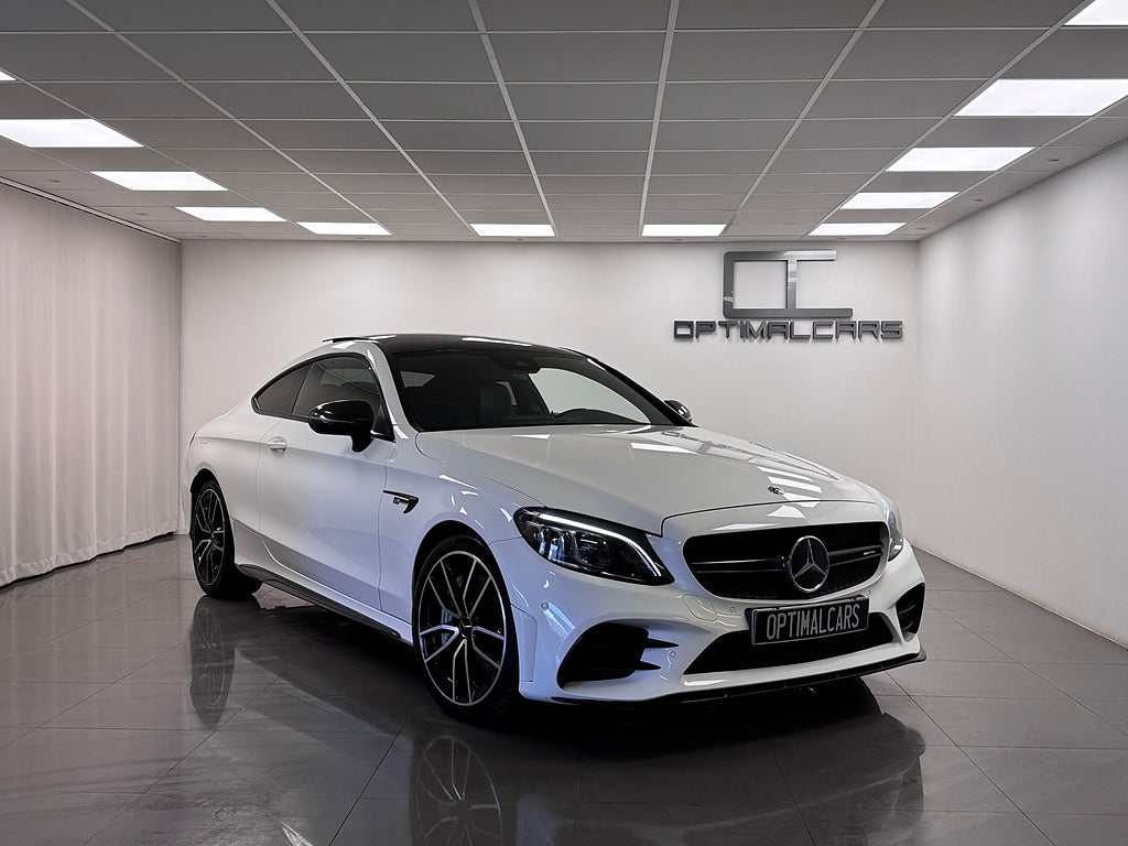 Mercedes-Benz C 43 AMG 390HK 4M Coupé Pano VC Sport-Avgas Carbon 