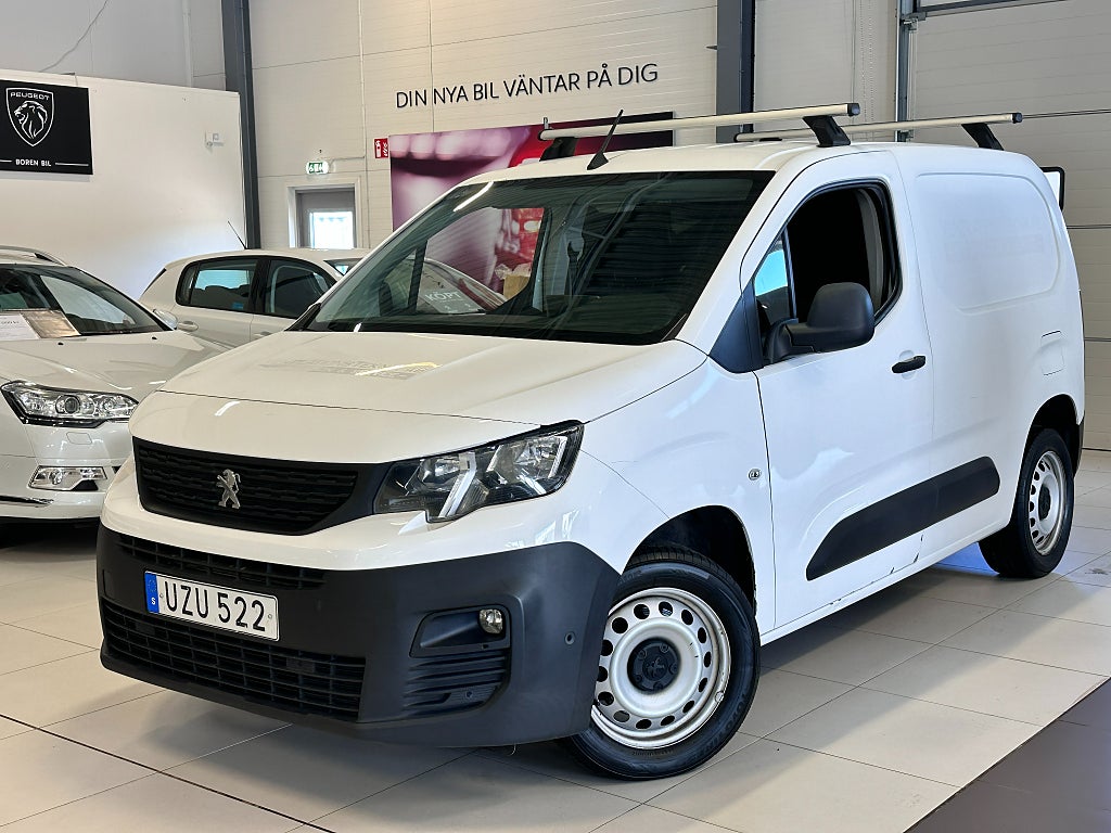 Peugeot Partner 1.5 BlueHDi 3-sits 100hk Euro 6