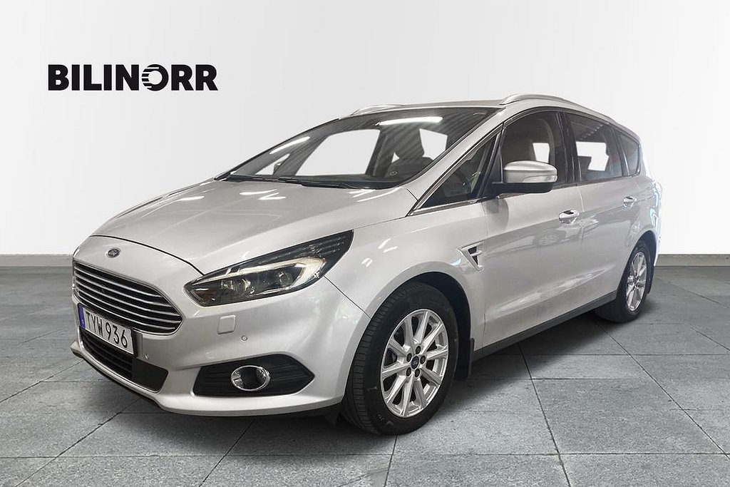 Ford S-Max 2.0 TDCi AWD Automat Titanium Dragkrok Dieselvärmare Vinterhjul