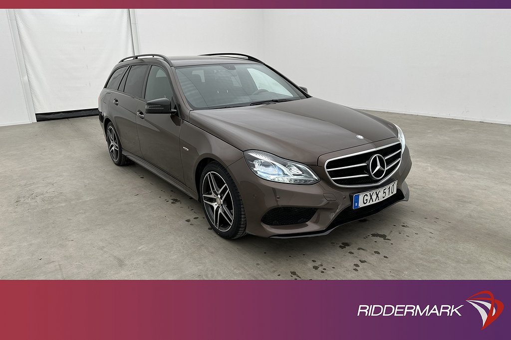 Mercedes-Benz E 220 T 170hk AMG Skinn/Alcantara Drag