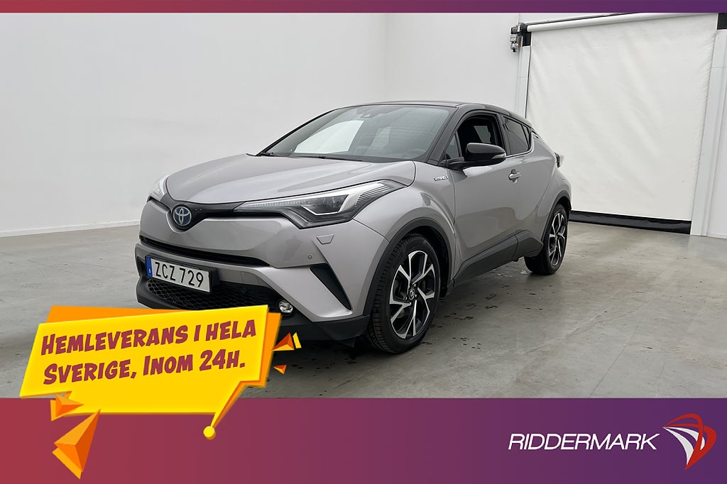 Toyota C-HR X-Edition JBL Skinn Kamera Adaptiv-Fart Rattvärm