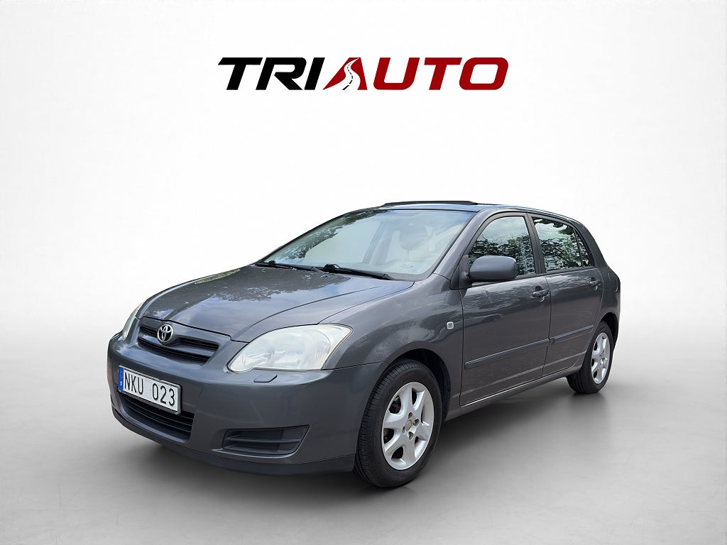 Toyota Corolla 5-dörrars 1.6 VVT-i 3,95% Ränta SoV Hjul Panorama
