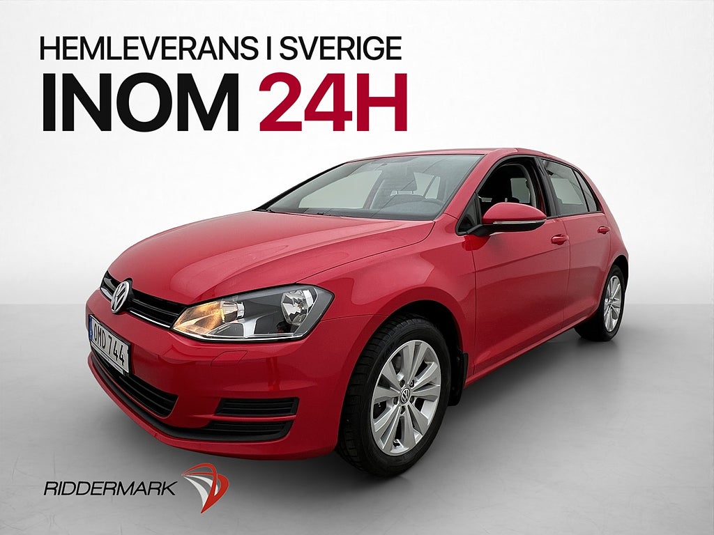 Volkswagen Golf 1.2 TSI 1 Brukare Adapt-farth 0,49 l/mil