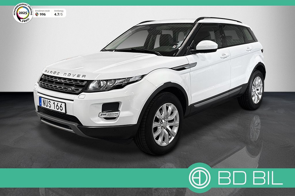 Land Rover Range Rover Evoque 2.2 TD4 AWD Automatisk, 9-trinn, 150hk, 2015