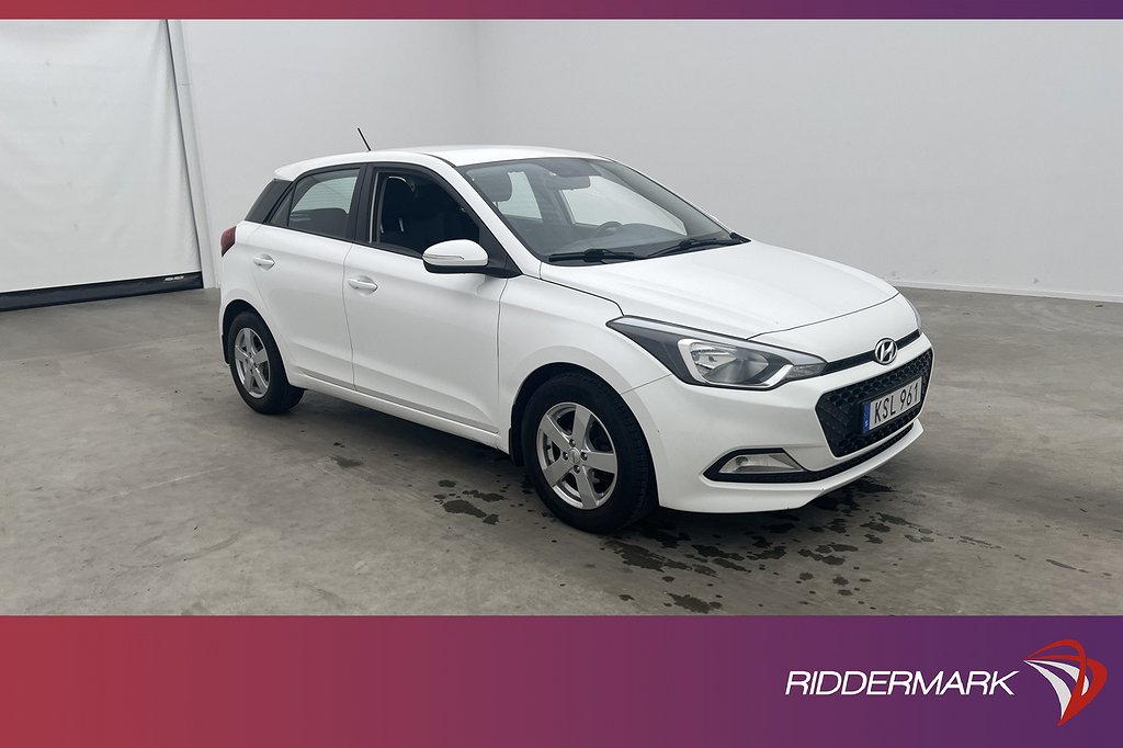 Hyundai i20 1.4 Automatisk 101hk Premium Rattvär 4,95% Ränta