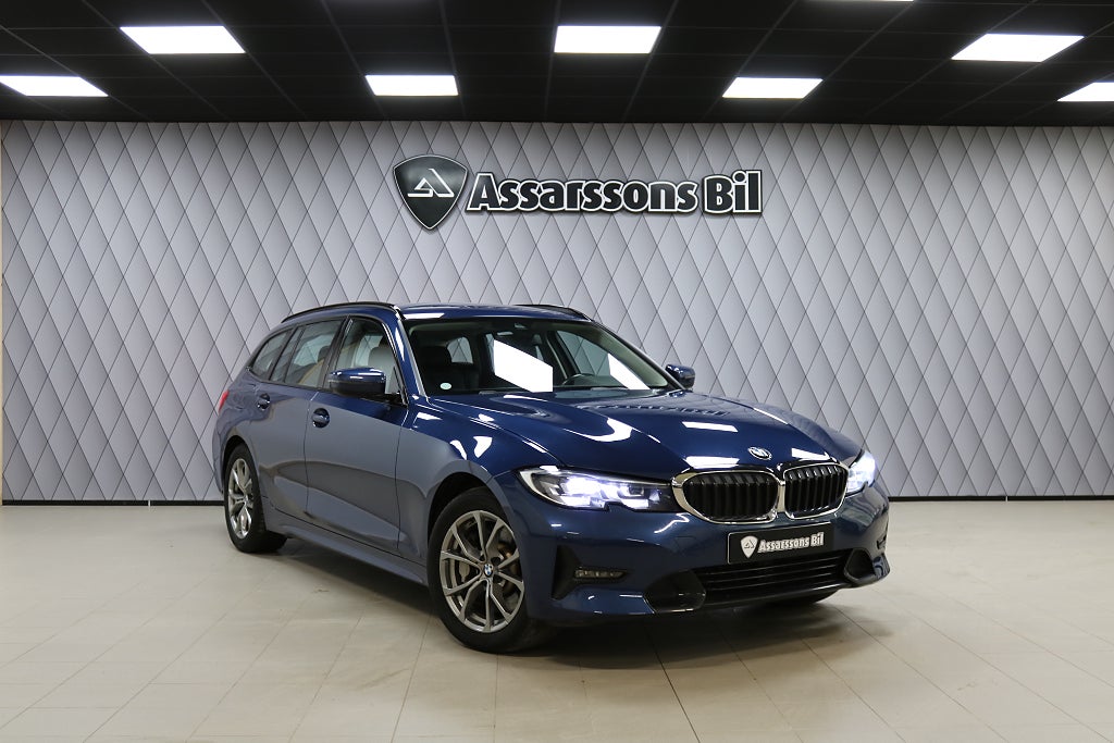 BMW 330e xDrive Touring M-sportratt Drag P-sensorer