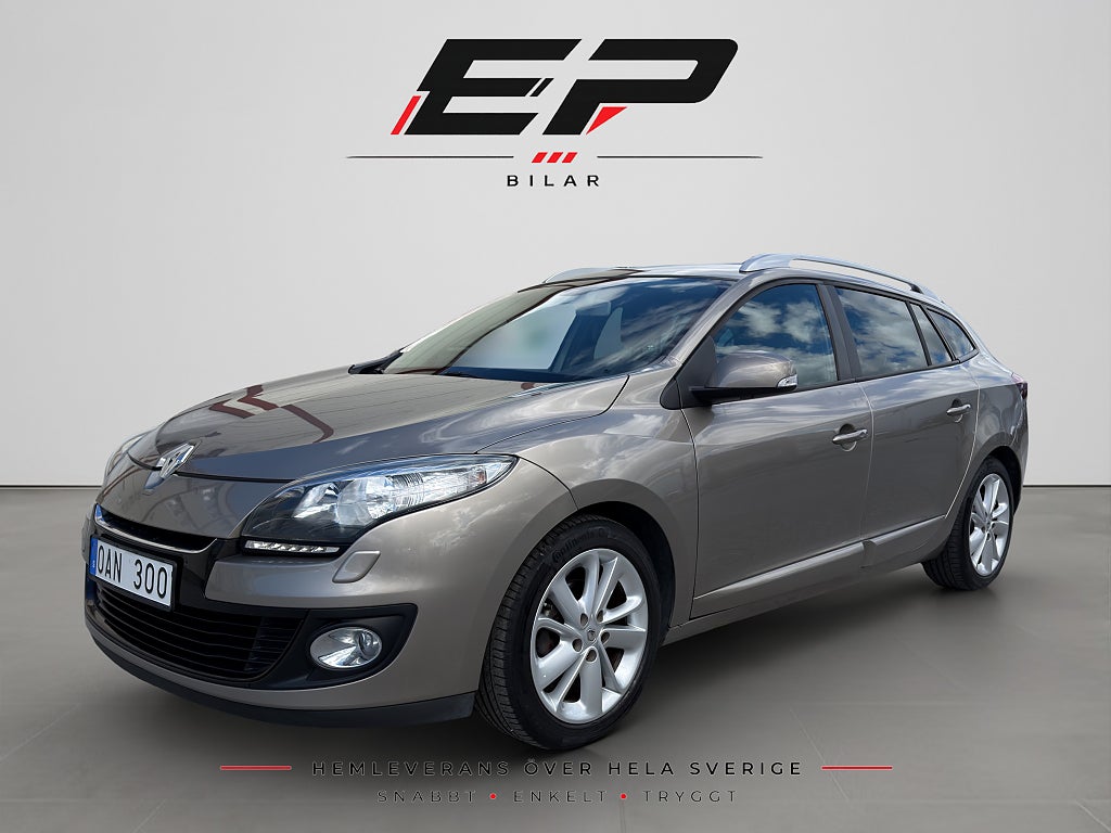 Renault Mégane Grandtour 1.5 dCi Euro 5/P-Sensorer/Dragkrok/Kamrembytt
